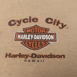 PACIFIC HARLEY-DAVIDSON HAWAII T-SHIRTS.